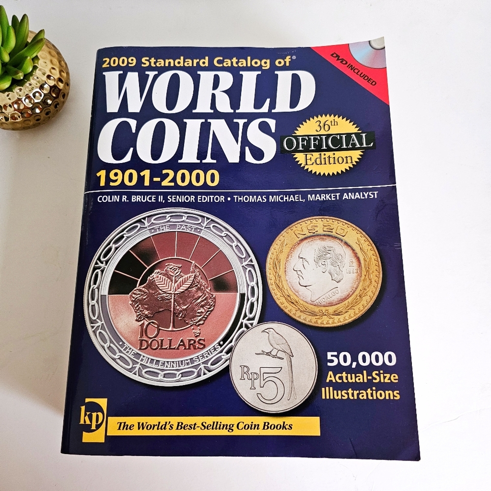 2009 Standard Catalog of World Coins 1901-2000 36th Edition Reference Book DVD